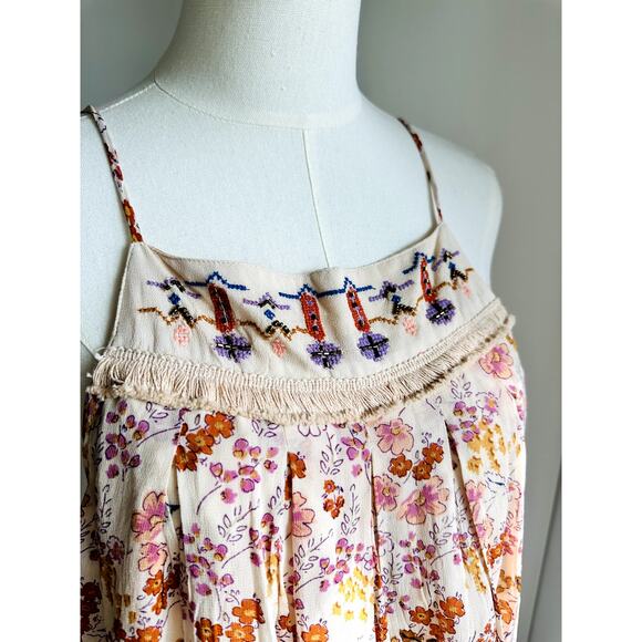 Altar'd State Tank Tops Size Small Boho Summer vacation Looks floral Cottage - Picture 8 of 10